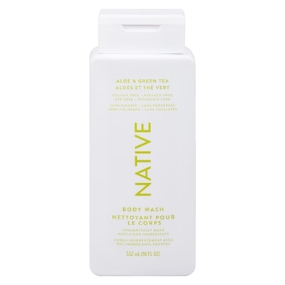 Native Body Wash, Aloe & Green Tea 532 ml, $2.82/100ml
