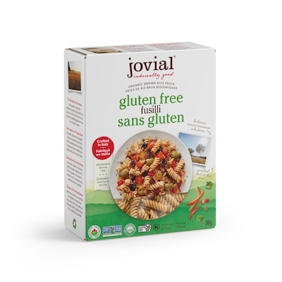 Jovial Gluten Free Brown Rice Fusilli 340 g, $2.35/100g