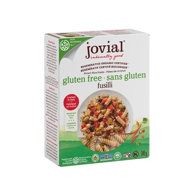 Jovial Gluten Free Brown Rice Fusilli 340 g, $2.06/100g