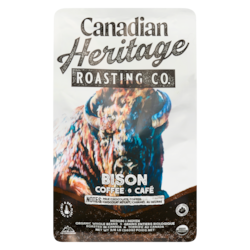 CANADIAN HERITAGE ROASTING COM Organic Coffee Bison Medium - 340 g