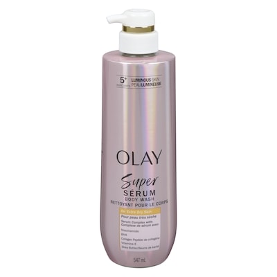 Olay Super Serum Body Wash 547 ml, $2.38/100ml