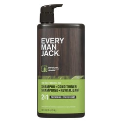 Every Man Jack 2 In 1 Shampoo + Conditioner Tea Tree Thickening 473 ml, $3.80/100ml
