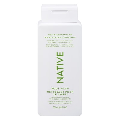 Native Body Wash, Pine & Mountain Air 532 ml, $3.09/100ml