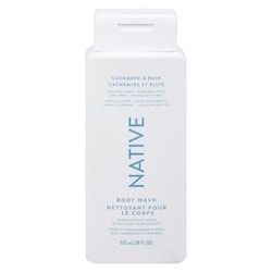 Native Body Wash, Cashmere & Rain 532 ml, $2.07/100ml