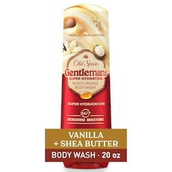 Super Hydration Men's Body Wash, Vanilla + Shea, 24/7 Renewing Moisture