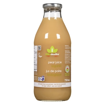 Bioitalia Pear Juice Organic 750 ml, $0.87/100ml