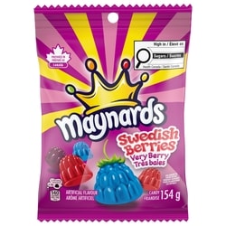 Maynards Swedish Berries Very Berry 154 g, $2.46/100g