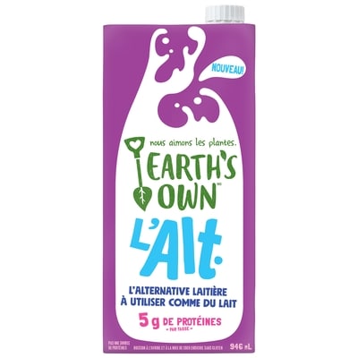 Earth’s Own Alternative laitière L’Alt 946 ml, 0,58 $/100ml