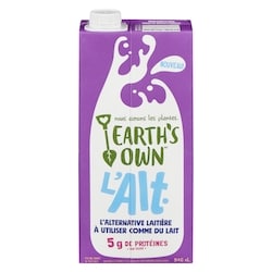 Earth’s Own L'alt. boisson à l'avoine et à la noix de coco enrichie sans gluten 946 ml, 0,58 $/100ml