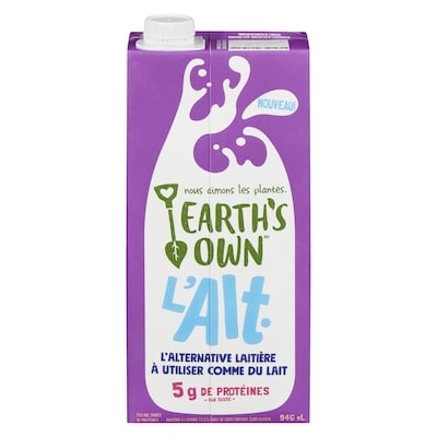 Earth’s Own L'alt. boisson à l'avoine et à la noix de coco enrichie sans gluten 946 ml, 0,60 $/100ml