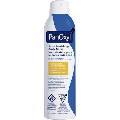 PanOxyl Vaporisateur pour le corps anti-acné panoxyl 170 g, 11,76 $/100g