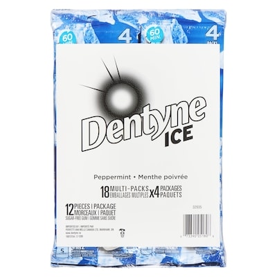 Dentyne Ice Sugar-Free Gum Peppermint 4 ea, $1.00/1ea