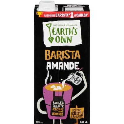 Earth’s Own Boisson aux amandes barista amande 946 ml, 0,58 $/100ml