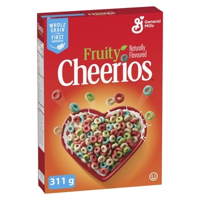 General Mills Cheerios Fruity Naturally Flavoured Cereal 311 g, $1.86/100g