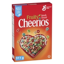 General Mills Cheerios Fruity Naturally Flavoured Cereal 311 g, $0.96/100g