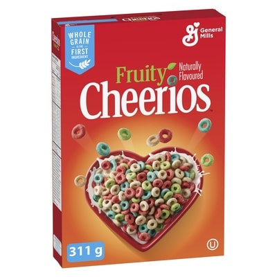 General Mills Cheerios Fruity Naturally Flavoured Cereal 311 g, $0.96/100g