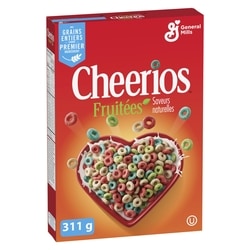 General Mills Cheerios Fruitees Saveurs Naturelles Cereales 311 g, 1,86 $/100g