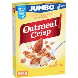 General Mills Breakfast Cereal, Almond, Jumbo Size, High Fibre 958 g, $1.20/100g