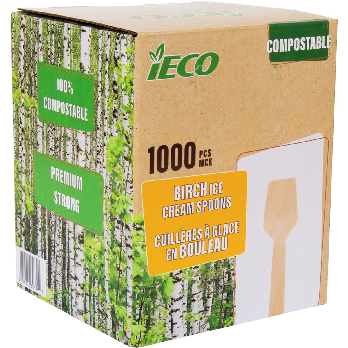 iECO Birch Ice Cream Spoon