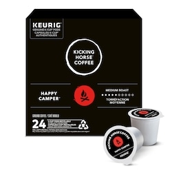Happy Camper, Medium Roast, K-Cup Coffee Pods, 24 Count