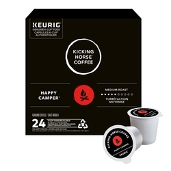 Happy Camper, Medium Roast, K-Cup Coffee Pods, 24 Count