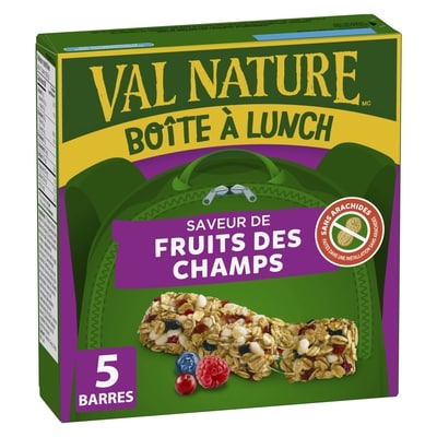 Nature Valley Barres Granola Lunchbox, Baies Mélangées, Collation pour Enfants, 5 unités 130 g, 3,45 $/100g