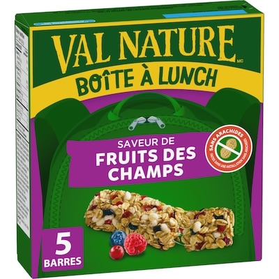 Nature Valley Barres Granola Lunchbox, Baies Mélangées, Collation pour Enfants, 5 unités 130 g, 2,88 $/100g