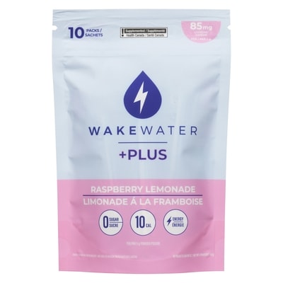 Wakewater +Plus Powder Raspberry Lemonade 50 g, $59.98/100g