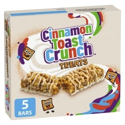 General Mills Cinnamon Toast Crunch Treat Bars 5Ct 120 g, $2.91/100g