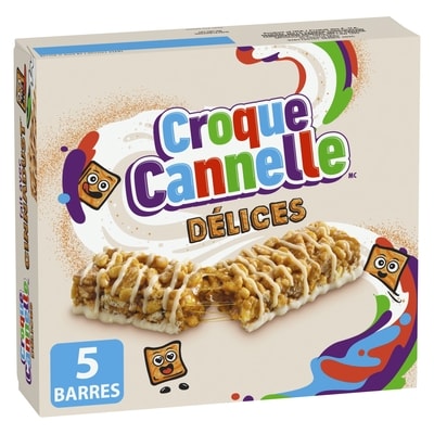 General Mills Croque Cannelle Delices 5 Barres 120 g, 3,16 $/100g