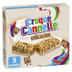 General Mills Croque Cannelle Delices 5 Barres 120 g, 2,92 $/100g