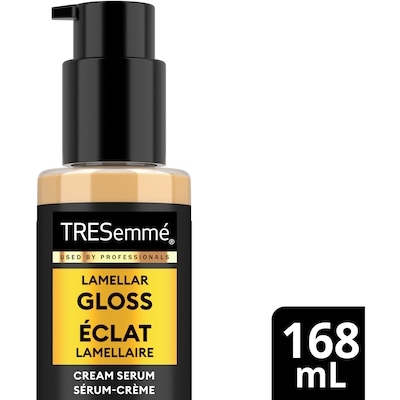 TRESemme Lamellaire Gloss pour une Brillance Ultra-Intense jusqu'à 72H, Crème-Sérum    168 ml, 4,76 $/100ml
