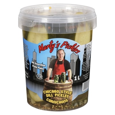 null Chicago Style Dill Pickles 1 l, $1.00/100ml