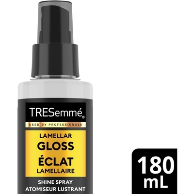 TRESemme Lamellaire Gloss pour une Brillance Durable et une Finition Haute Définition, Spray Brillance    180 ml, 4,44 $/100ml