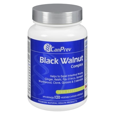 CanPrev Pro Essentials Black Walnut Complex 120 ea, $0.32/1ea