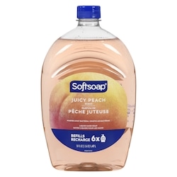 Softsoap Liquid Hand Soap Juicy Peach Scent Refills 1.47 l, $0.48/100ml