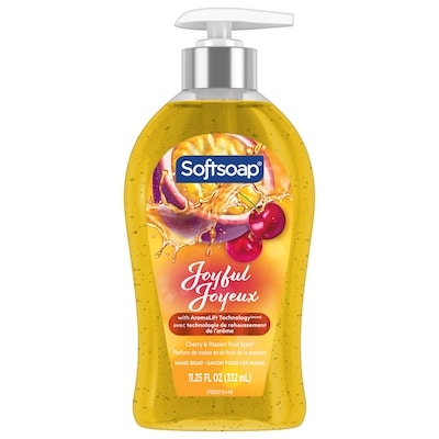 Softsoap Savon liquide pour les mains joyful, flacon-pompe de 332 ml, 1,29 $/100ml