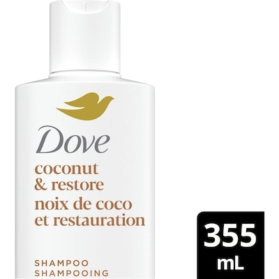 Dove Coconut Oil Shampoo (Repair & Shine) 355 ml, $2.20/100ml