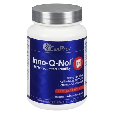 CanPrev Pro Essentials Inno-Q-Nol 100 Mg Ubiquinol 60 ea, $1.10/1ea