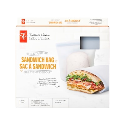 President's Choice The Stand Up Sandwich Bag 1 ea, $7.00/1ea