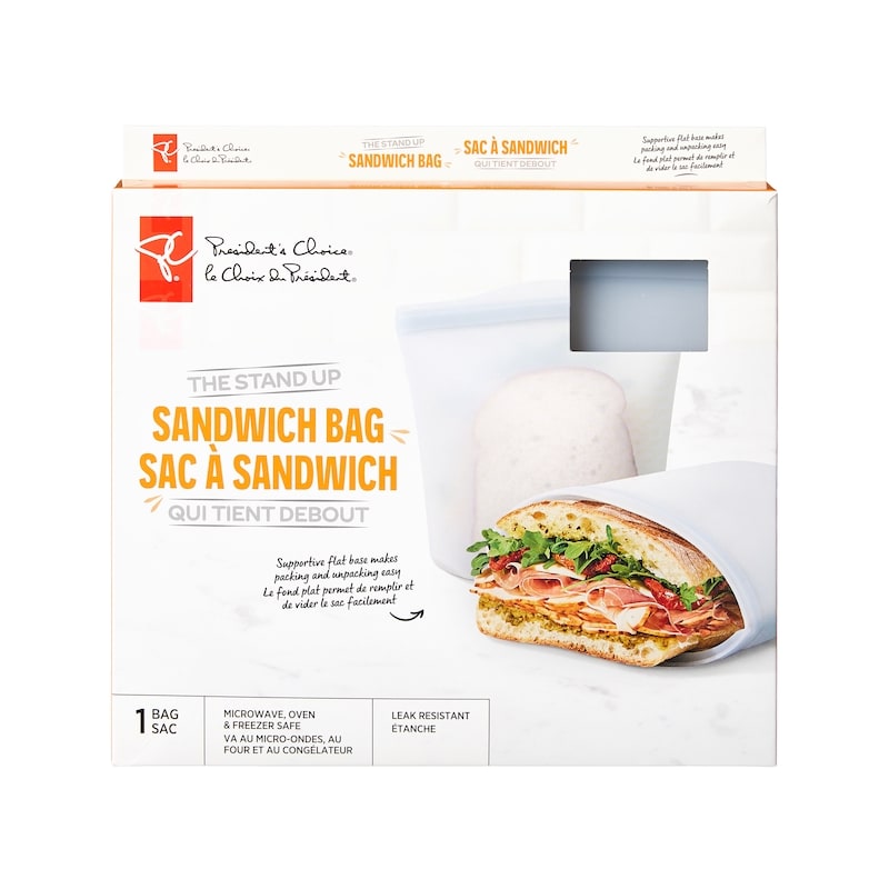 The Stand Up Sandwich Bag