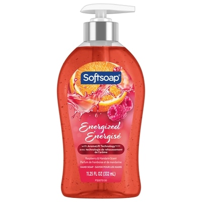 Softsoap Energized Hand Soap Raspberry & Mandarin Scent 332 ml, $1.44/100ml