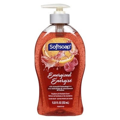 Softsoap Energized Hand Soap Raspberry & Mandarin Scent 332 ml, $1.50/100ml