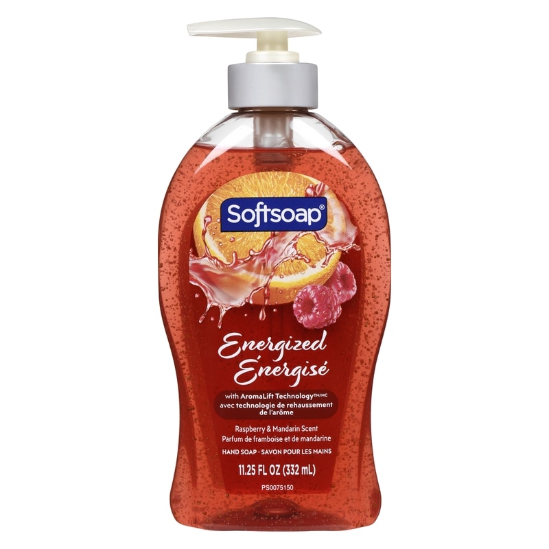 Energized Hand Soap Raspberry & Mandarin Scent