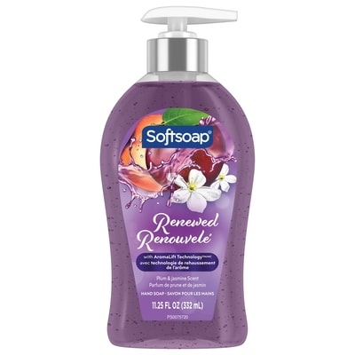 Softsoap Savon liquide pour les mains renewed, parfum prune et jasmin 332 ml, 1,29 $/100ml