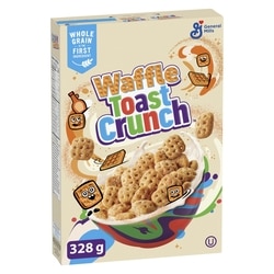 General Mills Cinnamon Toast Crunch, Waffle Cereal, Mapple Flavour 328 g, $1.77/100g