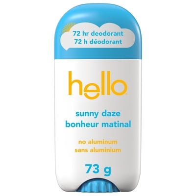 Hello Sunny Daze Aluminum Free Deodorant 73 g, $13.68/100g