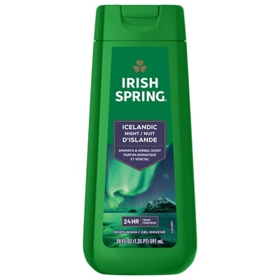 Irish Spring Body Wash Icelandic Night Aromatic & Herbal Scent 591 ml, $1.01/100ml