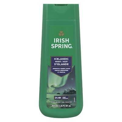 Irish Spring Gel douche nuit d'islande parfum aromatique et végétal 591 ml, 1,18 $/100ml