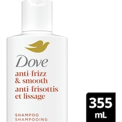 Dove Anti-Frizz Shampoo Cheveux Lisses 355 ml, 1,69 $/100ml